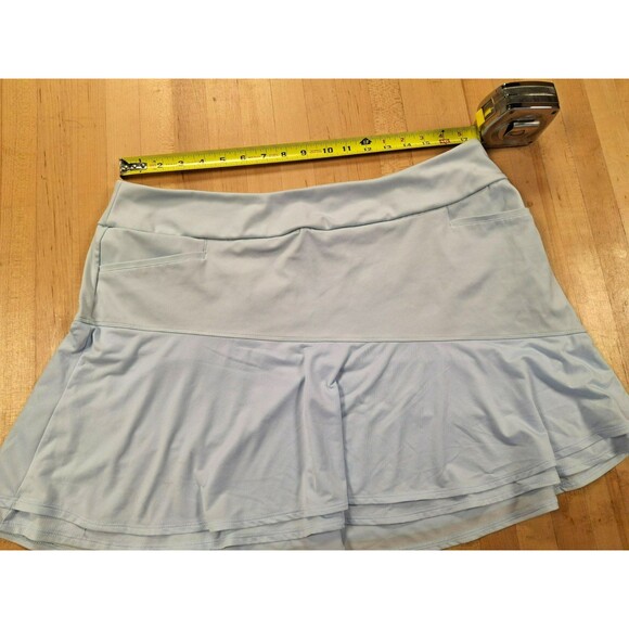 Womens Adidas Skirt XL Light Blue Athletic, Golf, Tennis, Pickleball Skirt - EUC - Picture 3 of 6